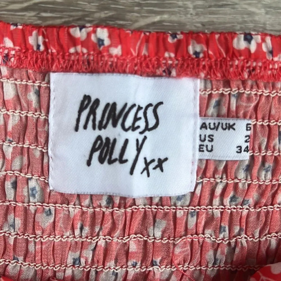 Princess Polly LIANNA MINI DRESS Red - Picture 8 of 9